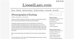 Desktop Screenshot of lionellam.com
